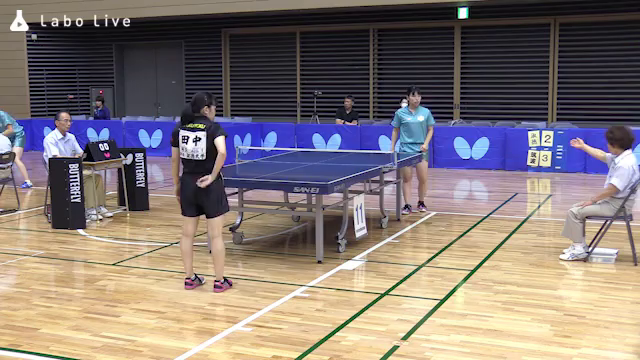 田中 咲子 淑徳大学 対 平川 咲 筑波大学 ２０１９年 春季 関東学生卓球リーグ戦 女子２部 第２戦 Labolive