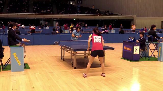 村上 莉加 対 佐々木 南 - 第69回 東京卓球選手権大会 女子シングルス 1回戦 | LaboLive
