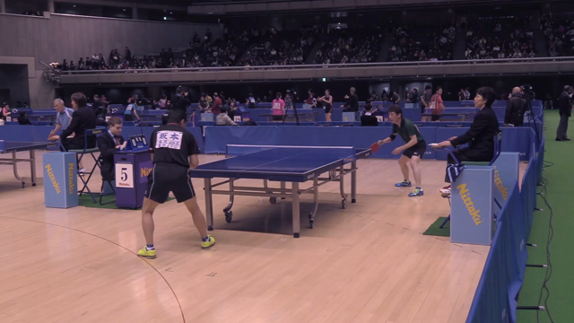 奥山 哲也 対 坂本 憲一 第69回 東京卓球選手権大会 男子フィフティ 4回戦 LaboLive