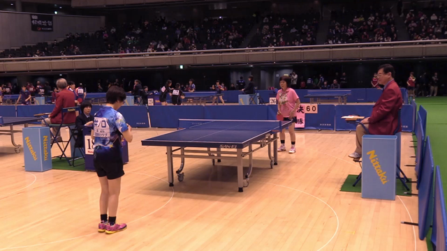 船ヶ山 昌子 対 井ノ口 博子 - 第69回 東京卓球選手権大会 女子ローシックスティ 決勝 | LaboLive
