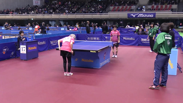 千葉 八重子 対 萩原 昭子 - 第69回 東京卓球選手権大会 女子ナインティ リーグ | LaboLive